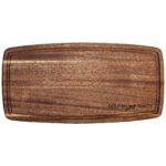 Custom 16" Acacia Cutting Board w/Juice Groove