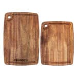 Custom 2-Piece Acacia Cutting Board Set