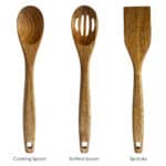 Custom 3-Piece Acacia Cooking Utensil Set - 1