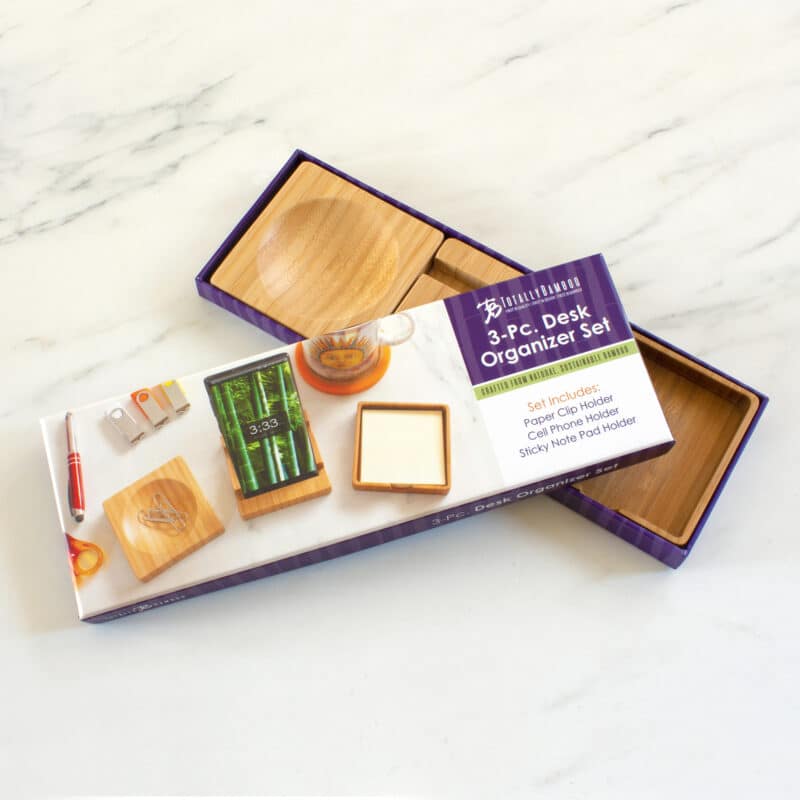 Custom 3 Piece Desk Organization Set - 3
