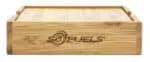 Custom 4 Piece Bamboo Coaster Set w/Case