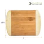 Custom 8" Two-Tone Cutting Board - 1
