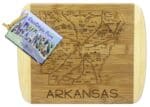 Custom A Slice of Life Arkansas Serving & Cutting Board - 1