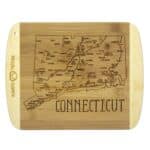 Custom A Slice of Life Connecticut Serving & Cutting Board