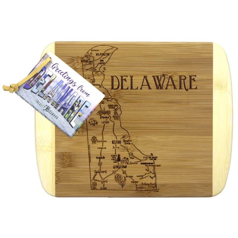 Custom A Slice of Life Delaware Serving & Cutting Board - 2