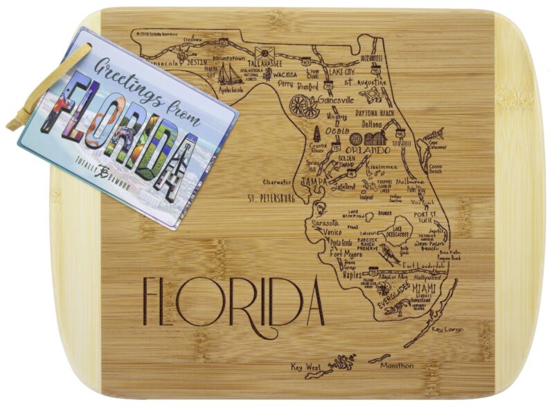Custom A Slice of Life Florida Serving & Cutting Board - 1