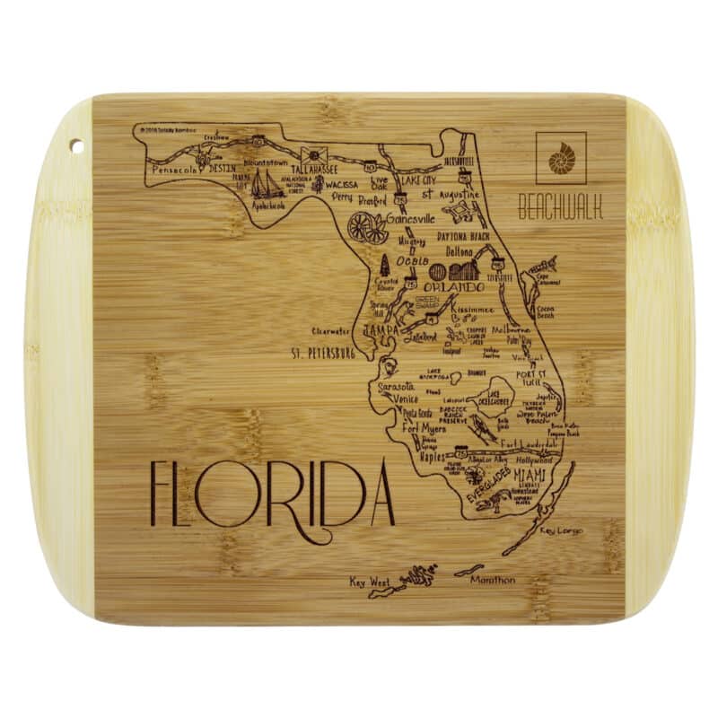 Custom A Slice of Life Florida Serving & Cutting Board