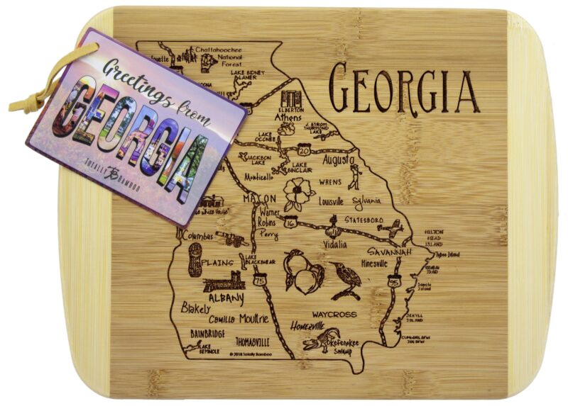 Custom A Slice of Life Georgia Serving & Cutting Board - 1