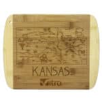 Custom A Slice of Life Kansas Serving & Cutting Board