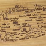 Custom A Slice of Life Long Island Serving & Cutting Board - 2