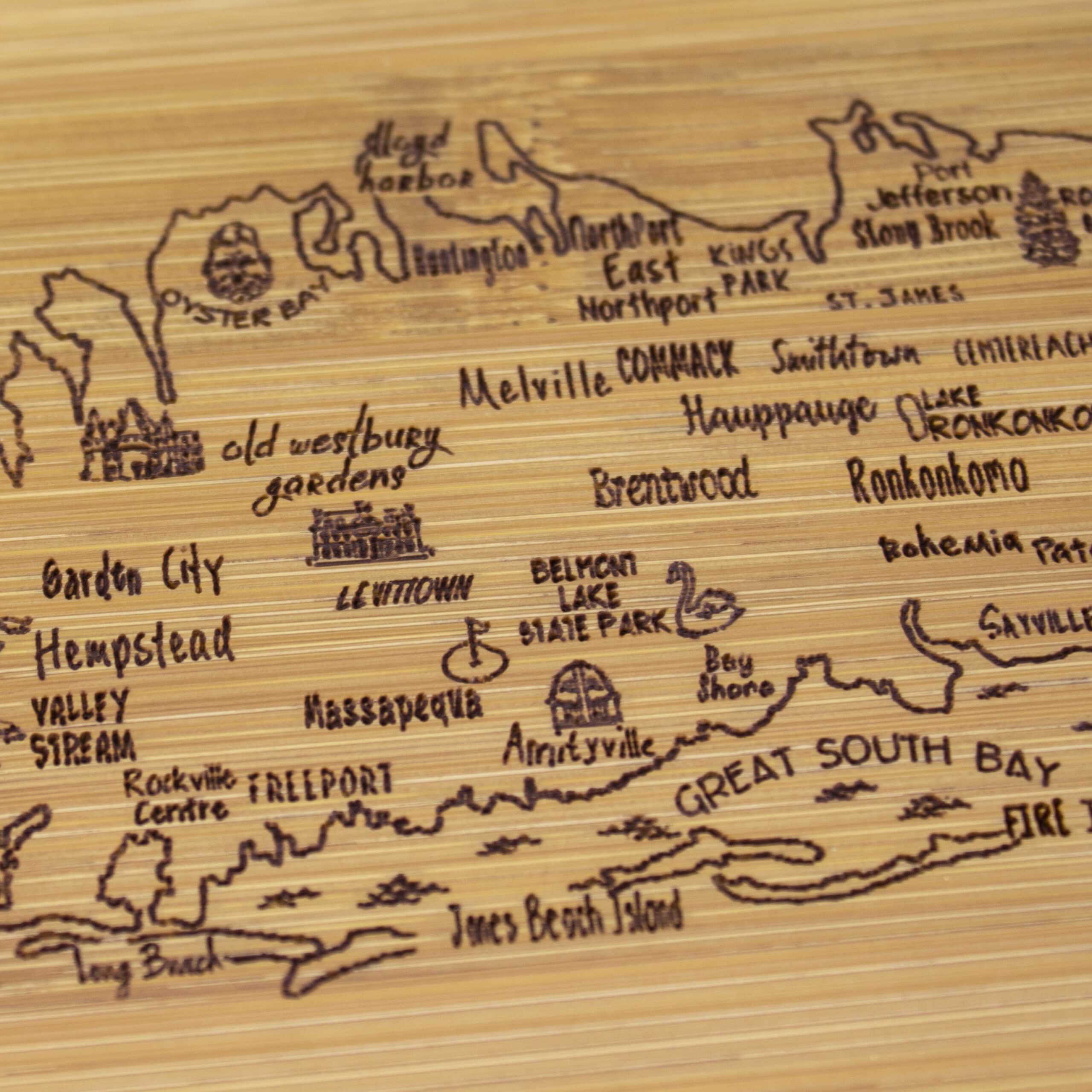 A Slice of Life Long Island Serving & Cutting Board - Thumbnail 4