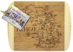 Custom A Slice of Life Michigan Serving & Cutting Board - 4