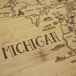 Custom A Slice of Life Michigan Serving & Cutting Board - 5