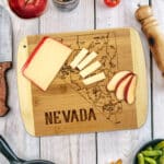 Custom A Slice of Life Nevada Serving & Cutting Board - 1