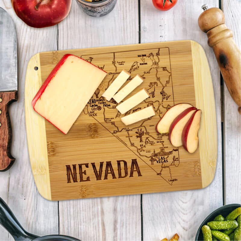 Custom A Slice of Life Nevada Serving & Cutting Board - 1