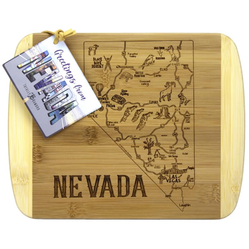 Custom A Slice of Life Nevada Serving & Cutting Board - 2