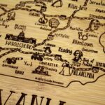 Custom A Slice of Life Pennsylvania Serving & Cutting Board - 3