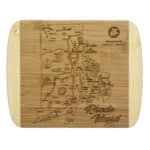 Custom A Slice of Life Rhode Island Serving & Cutting Board