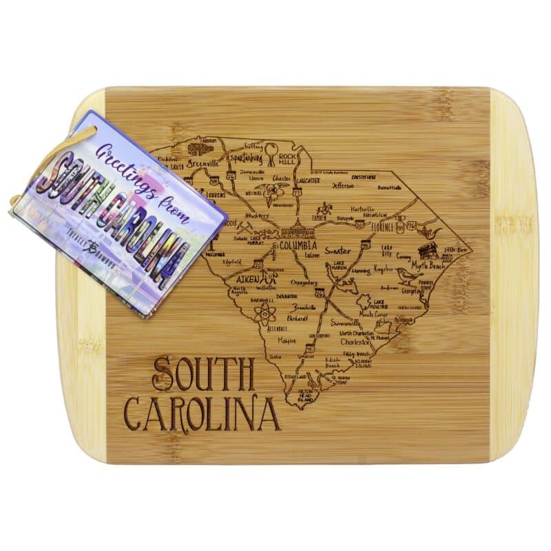 Custom A Slice of Life South Carolina Serving & Cutting Board - 1