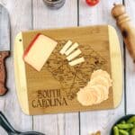 Custom A Slice of Life South Carolina Serving & Cutting Board - 3