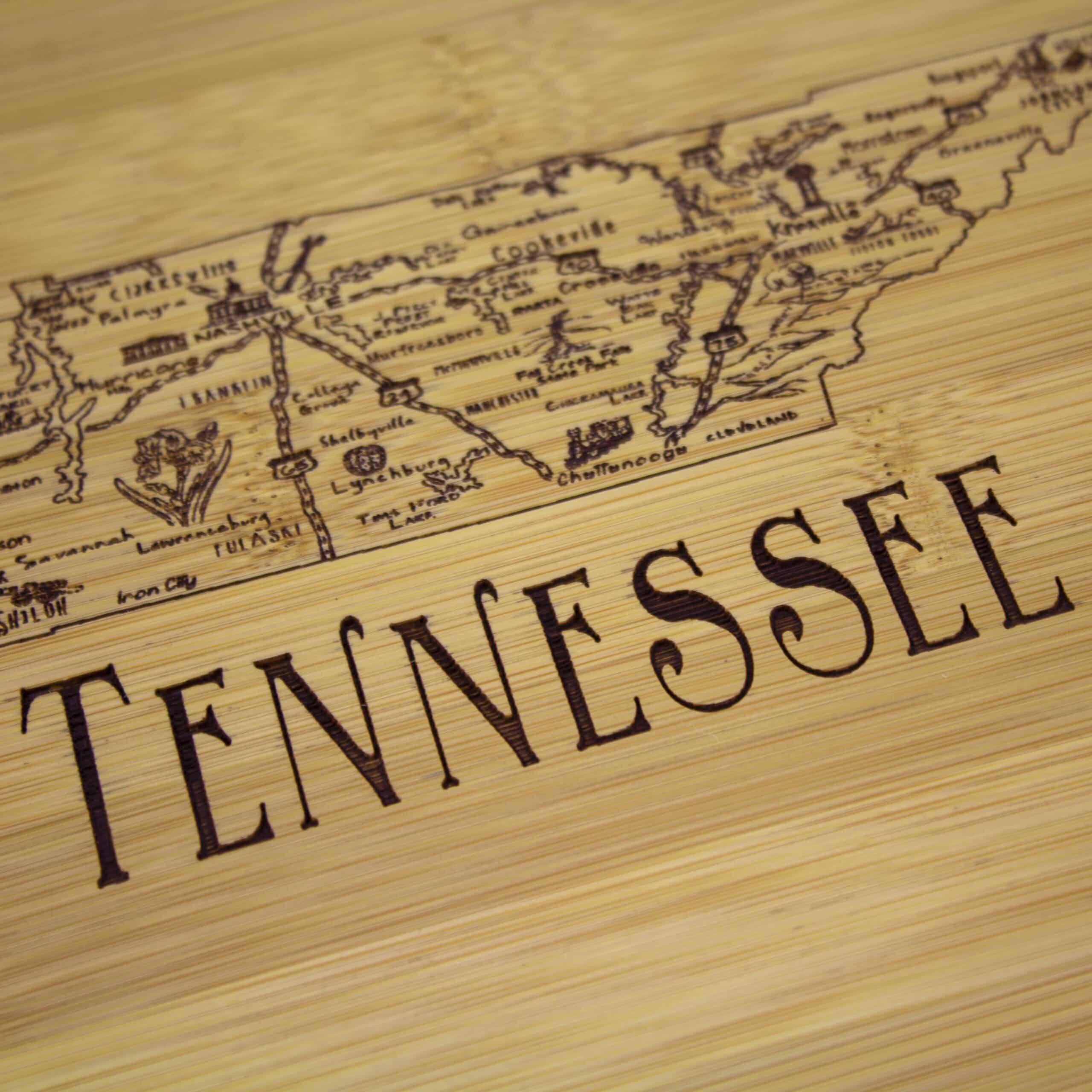 A Slice of Life Tennessee Serving & Cutting Board - Thumbnail 5