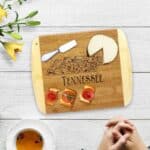 Custom A Slice of Life Tennessee Serving & Cutting Board - 5