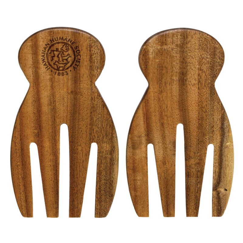 Custom Acacia Salad Hands