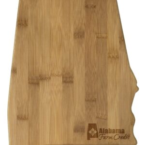 Custom Alabama State Bamboo Serving & Cutting Board