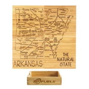 Custom Arkansas Puzzle Coaster Set