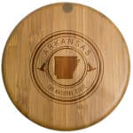 Custom Arkansas State Stamp Salt Box - 1