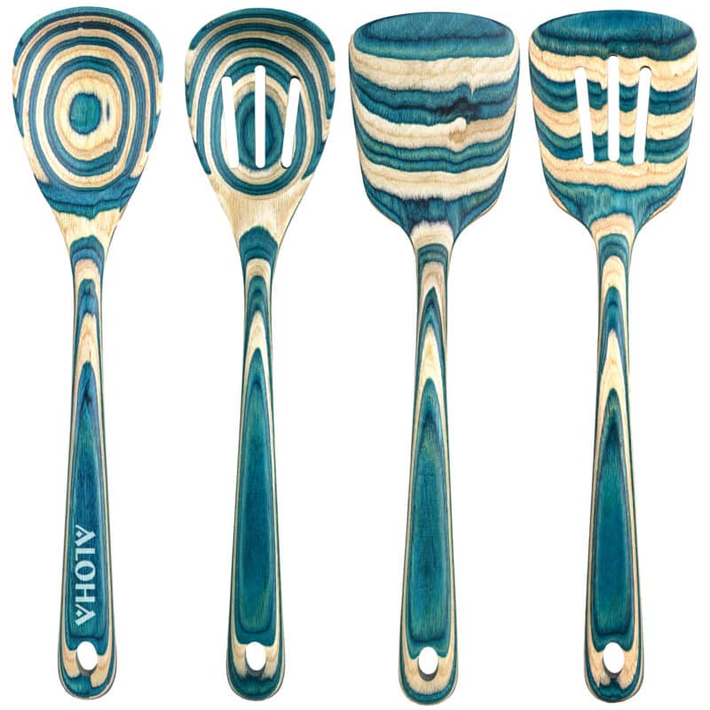 Baltique Mykonos Collection 4-Piece Cooking Utensil Set