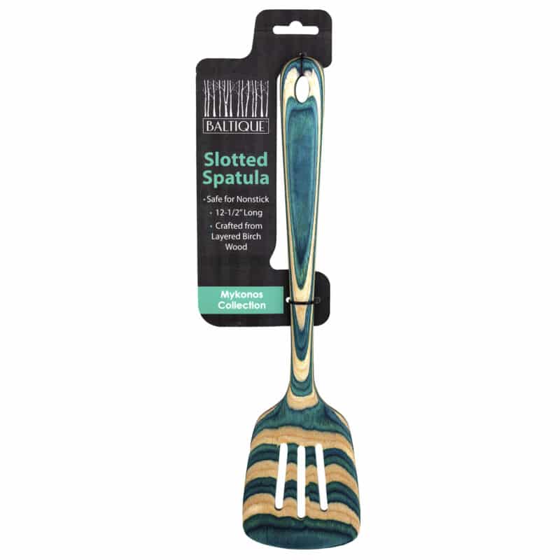 Custom Baltique® Mykonos Slotted Spatula - 1