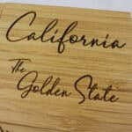 Custom California Puzzle Coaster Set - 4