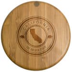 Custom California State Stamp Salt Box - 1