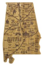 Custom Destination Alabama Cutting & Serving Board