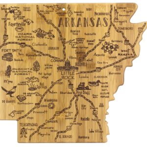 Custom Destination Arkansas Cutting & Serving Board
