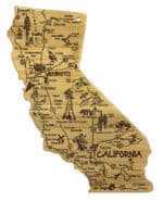 Custom Destination California Cutting & Serving Board