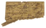 Custom Destination Connecticut Cutting & Serving Board