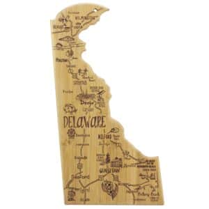 Custom Destination Delaware Cutting & Serving Board