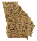 Custom Destination Georgia Cutting & Serving Board