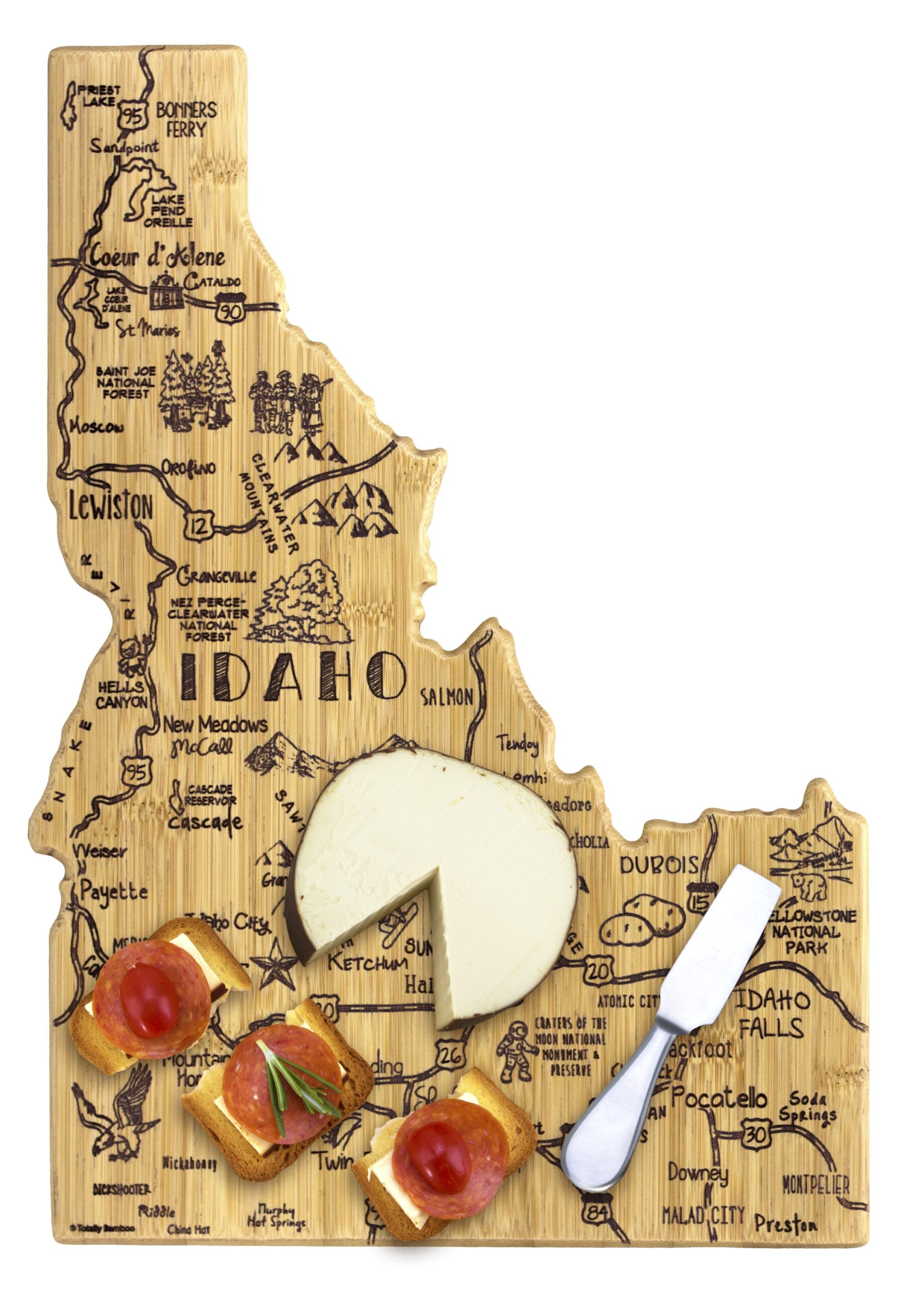 Destination Idaho Cutting & Serving Board - Thumbnail 3