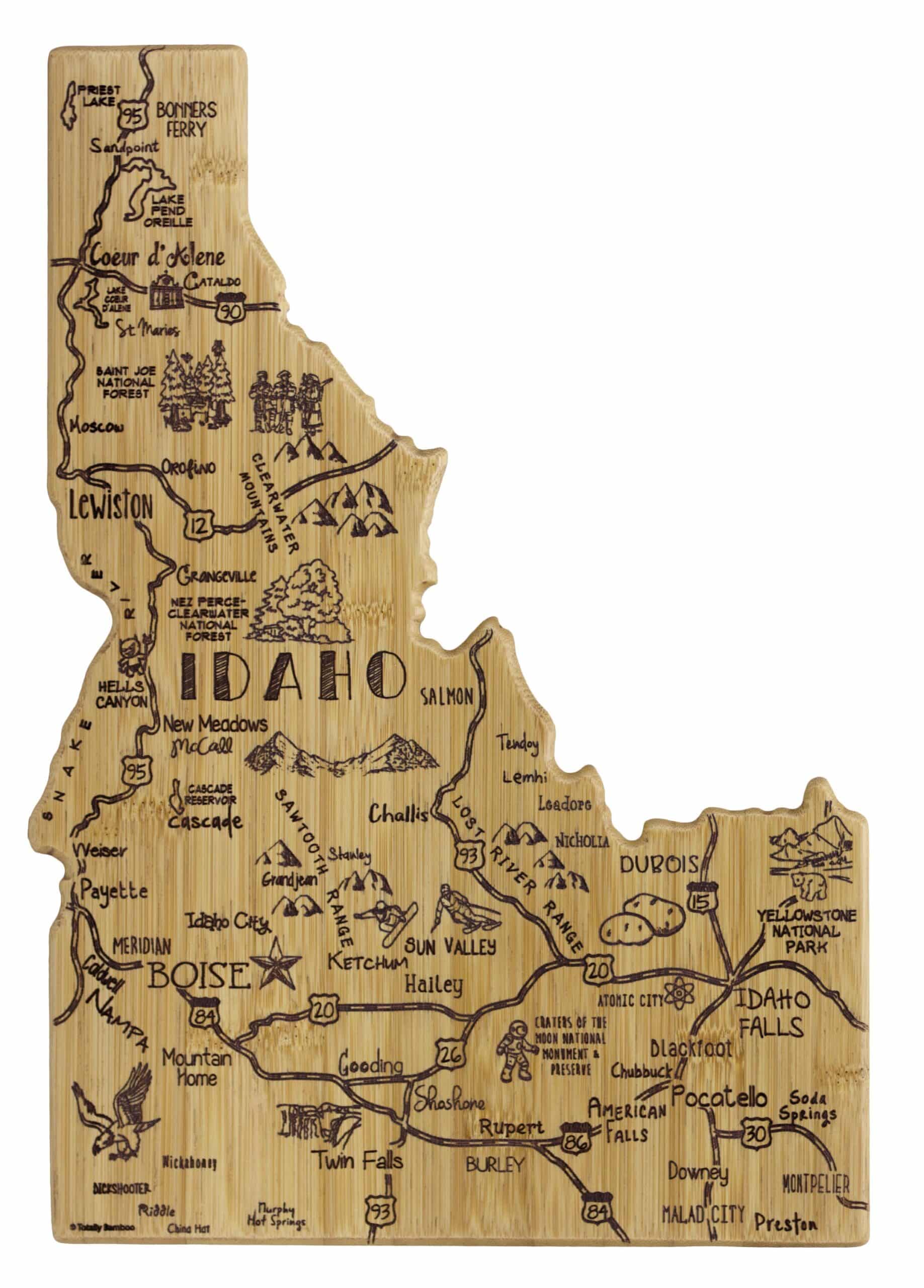 Destination Idaho Cutting & Serving Board - Thumbnail 2