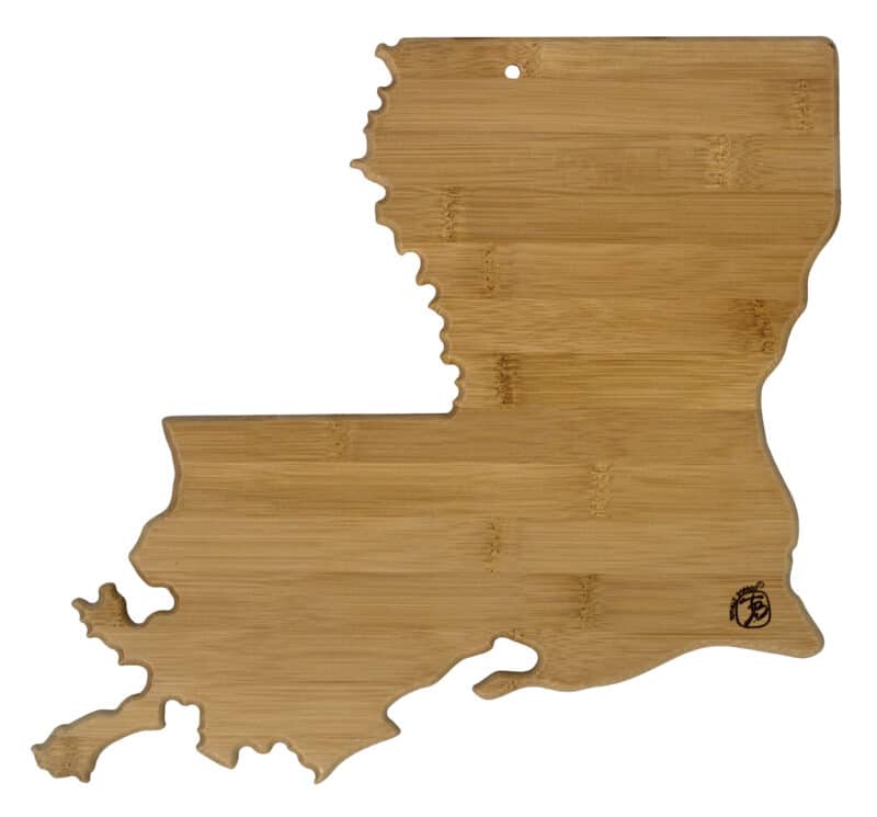 Custom Destination Louisiana Cutting & Serving Board - 1