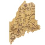 Custom Destination Maine Cutting & Serving Board