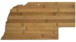 Custom Destination Nebraska Cutting & Serving Board - 1