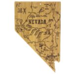 Custom Destination Nevada Cutting & Serving Board