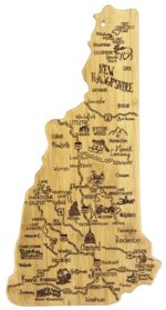 Custom Destination New Hampshire Cutting & Serving Board