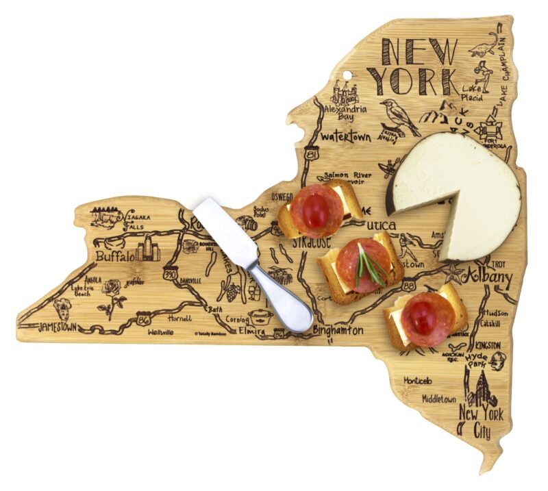 Custom Destination New York Cutting & Serving Board - 2