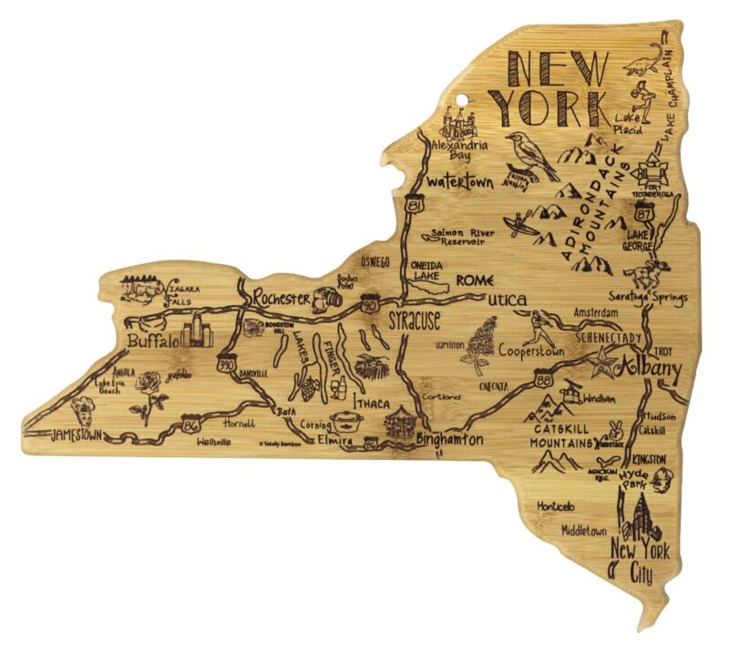 Custom Destination New York Cutting & Serving Board