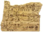 Custom Destination Oregon Cutting & Serving Board